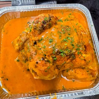 Over baked  whole Chicken